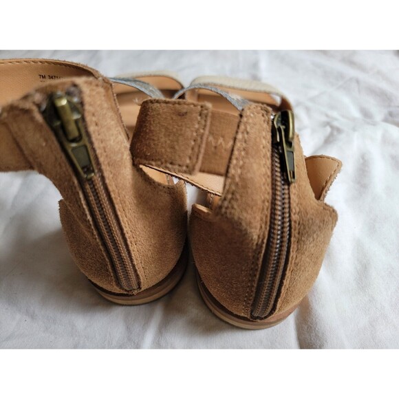 Frye And Co. Evie Sandal In‎ Snake Multi Size 7 M Excellent  Condition - Picture 5 of 9